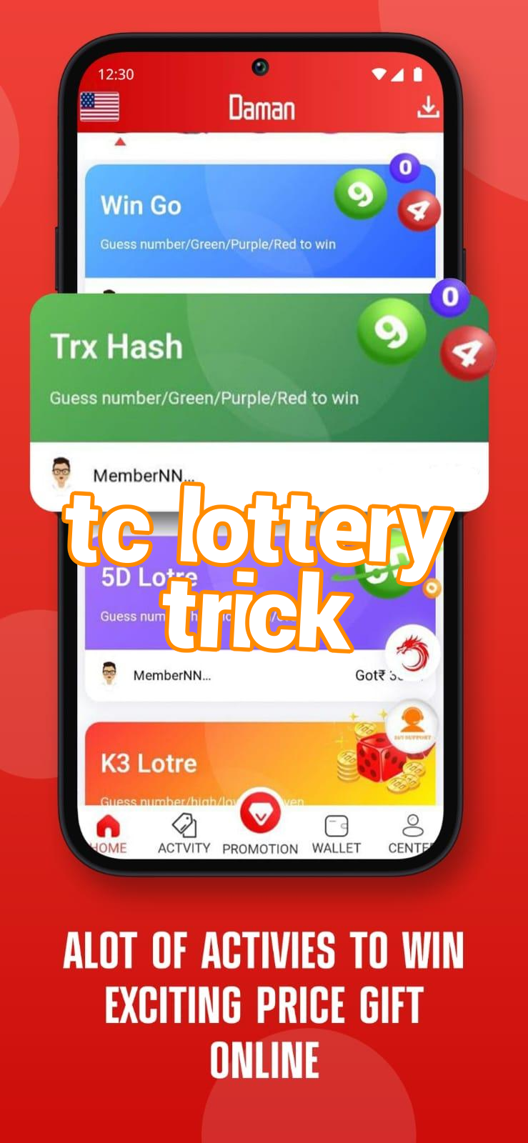 tc lottery trick Screenshots